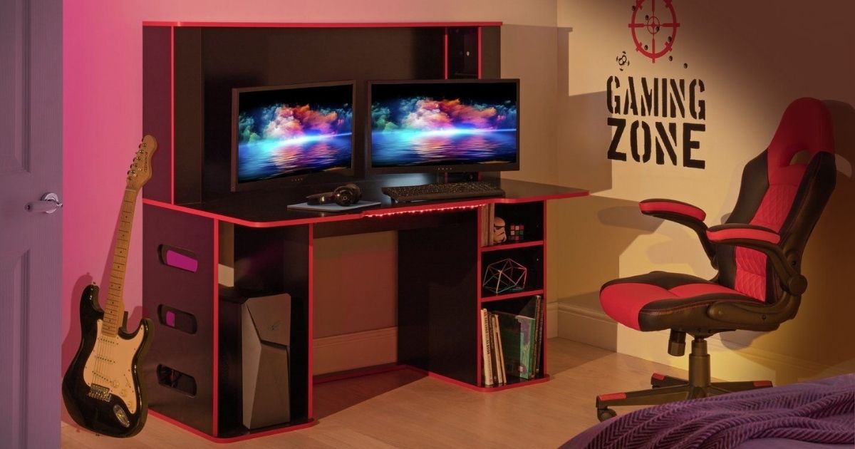 Argos Home Cornex Gaming Desk